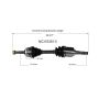 GSP NCV53513 Nissan (2.0) CV Axle Assembly  - Front Left