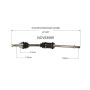 GSP NCV53569 02-06 Nissan Sentra (2.5) CV Axle Assembly  - Front Right