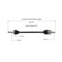 GSP NCV53574 00-06 Nissan Sentra (1.8) CV Axle Assembly  - Front Right