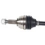 GSP NCV53905 07-12 Nissan Versa CV Axle Assembly  - Front Left