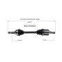 GSP NCV53922 07-12 Nissan Altima (2.5) CV Axle Assembly  - Front Left