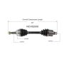 GSP NCV62008 94-98 Saab 900 CV Axle Assembly  - Front Right