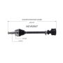 GSP NCV62507 81-94 Saab 900 CV Axle Assembly  - Front Left