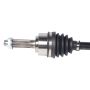 GSP NCV66017 Subaru CV Axle Assembly  - Rear