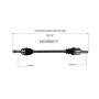 GSP NCV66017 Subaru CV Axle Assembly  - Rear