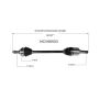 GSP NCV66503 Subaru (Sedan/Wagon) CV Axle Assembly  - Front