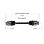 GSP NCV66901 Subaru (Coupe/Sedan/Wagon - 4WD) CV Axle Assembly  - Rear