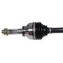 GSP NCV66907 Subaru (Sedan) CV Axle Assembly  - Rear Left