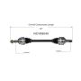 GSP NCV69045 Lexus (AWD/RWD) CV Axle Assembly  - Rear Right