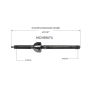 GSP NCV69074 Toyota (4WD) CV Axle Assembly  - Front Right