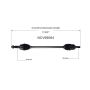 GSP NCV69084 Lexus CV Axle Assembly  - Rear