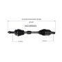 GSP NCV69093 Toyota (1.8) CV Axle Assembly  - Front Left