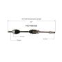 GSP NCV69558 Lexus, Toyota (3.0) CV Axle Assembly  - Front Right