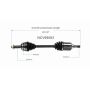 GSP NCV69583 03-08 Toyota Corolla CV Axle Assembly  - Front Left