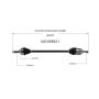 GSP NCV69621 04-09 Toyota Prius CV Axle Assembly  - Front Right