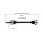 GSP NCV69624 90-94 Lexus LS400 CV Axle Assembly  - Rear Right