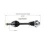 GSP NCV70001 Audi, Porsche, Volkswagen (3.0) CV Axle Assembly  - Front