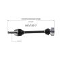 GSP NCV72017 Volkswagen CV Axle Assembly  - Front Left