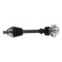 GSP NCV72100 Audi, Volkswagen (2.0, 3.2) CV Axle Assembly  - Front Left