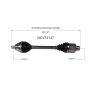 GSP NCV72137 06-08 Volkswagen Passat VR6 (AWD) CV Axle Assembly  - Front Right