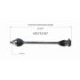 GSP NCV72167 Volkswagen CV Axle Assembly  - Front Right