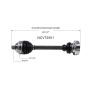 GSP NCV72501 93-95 Volkswagen EuroVan (2.5) CV Axle Assembly  - Front Left