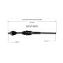 GSP NCV73552 Volvo (AWD) CV Axle Assembly  - Front Right