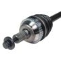 GSP NCV74000 08-09 Smart Fortwo CV Axle Assembly  - Rear Right