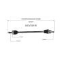 GSP NCV75018 Kia (2.4) CV Axle Assembly  - Front Right
