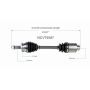 GSP NCV75087 16-18 Kia Sorento (2.4 - AWD) CV Axle Assembly  - Front Right