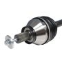 GSP NCV83004 08-12 Land Rover LR2 CV Axle Assembly  - Front Left
