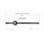 GSP NCV83037 Land Rover CV Axle Assembly  - Front Right