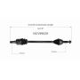 GSP NCV99029 Tesla CV Axle Assembly  - Rear