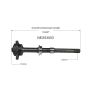 GSP NEX53003 03-07 Nissan Murano (AWD) CV Intermediate Shaft  - Front Right