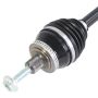GSP PR23575 Audi, Volkswagen (1.8, 2.0, 2.8, 4.0) CV Axle Assembly  - Front Left