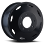 Dually Wheels Brutal Dually 9105 BK 22x8.25 Black 8 On 200 Bolt Pattern 115 Offset Cali Offroad Wheels