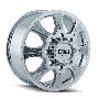 Dually Wheels Brutal Dually 9105 CH 20x8.25 Chrome 8 On 200 Bolt Pattern 127 Offset Cali Offroad Wheels