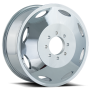 Dually Wheels Brutal Dually 9105 CH 20x8.25 Chrome 8 On 210 Bolt Pattern 115 Offset Cali Offroad Wheels