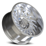 Cast Aluminum Wheels Switchback 9108 PO 20x10 Polished 8 On 165.1 Bolt Pattern -25 Offset Cali Offroad Wheels