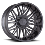 Cast Aluminum Wheels Rawkon 9109 SL 22x12 Graphite 8 On 165.1 Bolt Pattern -51 Offset Cali Offroad Wheels