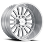 Cast Aluminum Wheels Summit 9110 SL 24x14 Brushed Brushed Silver 8 On 165.1 Bolt Pattern -76 Offset Cali Offroad Wheels