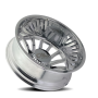 Dually Wheels Summit Dually 9110D PO 20x8.25 Milled Spokes Polished 8 On 200 Bolt Pattern -232 Offset Cali Offroad Wheels