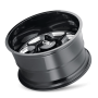 Cast Aluminum Wheels Sevenfold 9111 GB 20x10 Milled Spokes Gloss Black 8 On 170 Bolt Pattern -25 Offset Cali Offroad Wheels