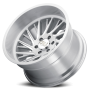 Cast Aluminum Wheels Purge 9114 SL 22x12 Brushed Brushed Silver 6 On 135 Bolt Pattern -51 Offset Cali Offroad Wheels