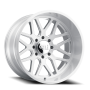 Cast Aluminum Wheels Invader 9115 BGC 20x10 Brushed Brushed 6 On 139.7 Bolt Pattern -25 Offset Cali Offroad Wheels