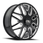 Cali Offroad 9115D22877BMF115 INVADER DUALLY (9115D) GLOSS BLACK MILLED