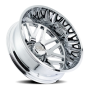 Dually Wheels Invader Dually 9115D CH 24x8.25 Chrome 8 On 200 Bolt Pattern -232 Offset Cali Offroad Wheels