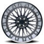 Cast Aluminum Wheels Vertex 9116 CH 26x14 Chrome 8 On 170 Bolt Pattern -76 Offset Cali Offroad Wheels