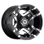 FAIRWAY ALLOYS FA123 PRESTIGE UTV Wheel 10X7 4X4.0 70.7 -25.0