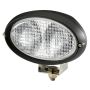 Hella H15161021 Oval 100 Halogen Double Beam Work Lamp (CR)